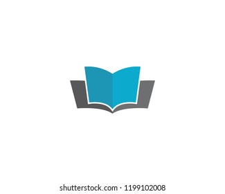 Book logo illustration