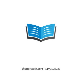 Book logo illustration