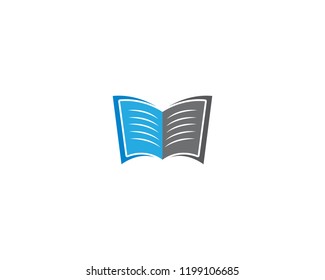 Book logo illustration