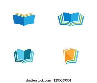Book logo illustration