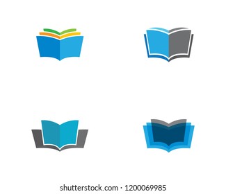 Book logo illustration