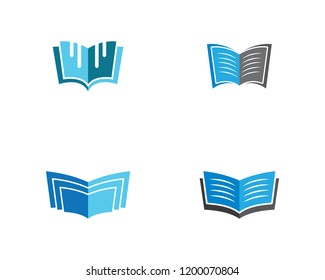Book logo illustration