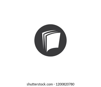 Book logo illustration
