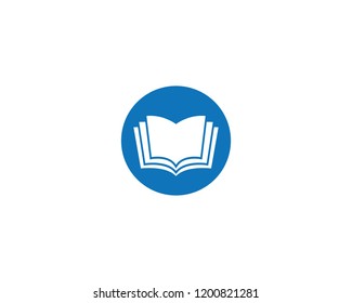 Book logo illustration