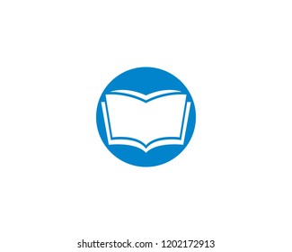 Book logo illustration