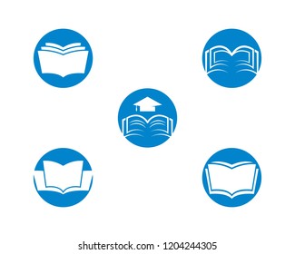 Book logo illustration