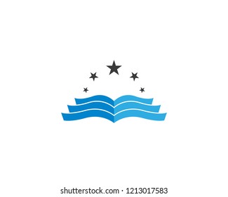 Book logo illustration