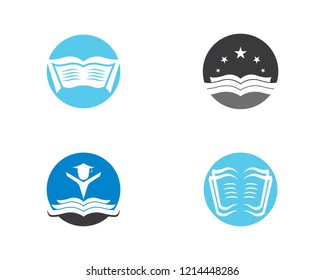 Book logo illustration
