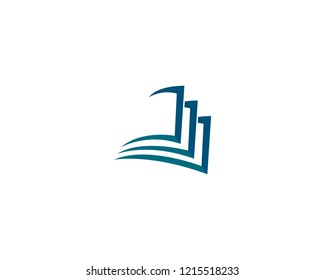 Book logo illustration