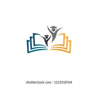 Book logo illustration