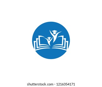 Book logo illustration