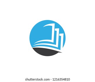 Book logo illustration