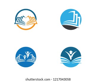 Book logo illustration