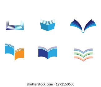 Book logo illustration 