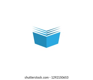 Book logo illustration 