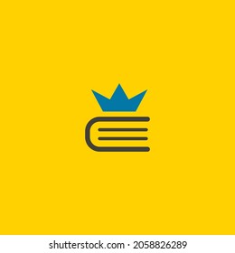 book logo illustration, suitable for company logos, book products, publishing, printing, book covers, book ornaments, library etc