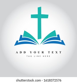 book  logo & illustration vector art  