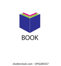 book logo or minimalist book logo