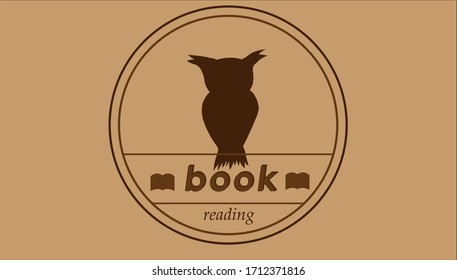 Book logo for reading room