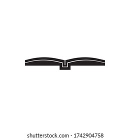 book logo stock illustration design