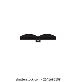 book logo stock illustration design
