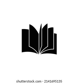 book logo stock illustration design