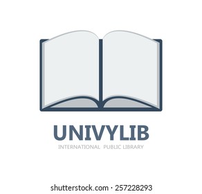Book logo or symbol icon