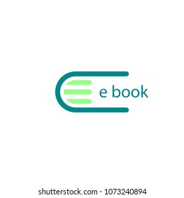 book logo template for education