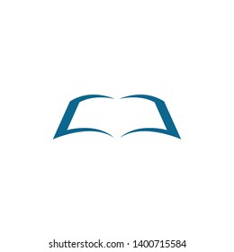 Book Logo Template vector Illustration design