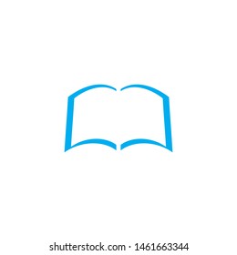 Book Logo Template vector Illustration design