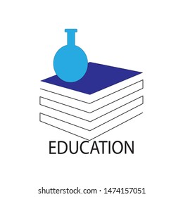Book Logo Template vector Illustration design