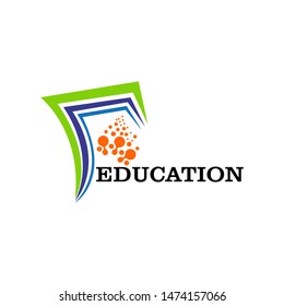 Book Logo Template vector Illustration design