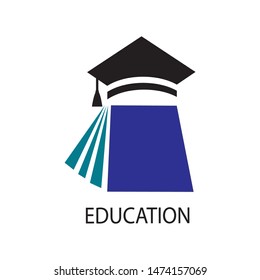 Book Logo Template vector Illustration design
