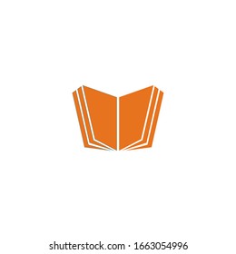 Diseño de ilustración para vectores de plantillas de logotipos de libro