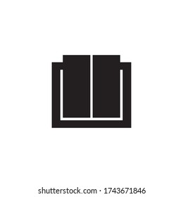 Vector de plantilla de logotipos de libro Diseño de ilustración