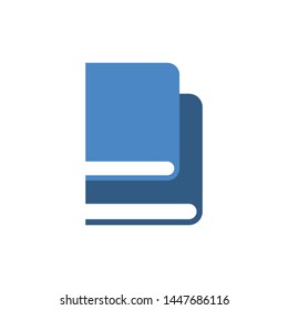Book logo template vector reading icon design