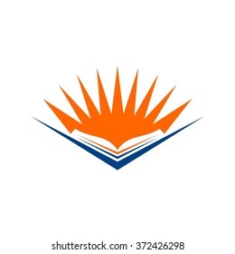 Book Logo Vector.