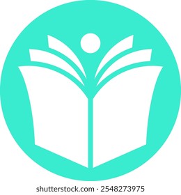 Livro Logo Vetor Arte Design
