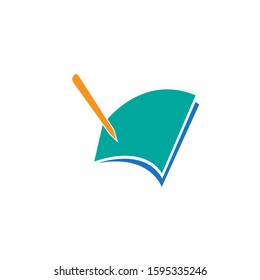 Book Logo Vector Design Template