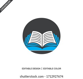 Book logo vector icon design, countdown tag, start offer, discount banner design template, don't miss out, app icon, vector illustration