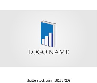 Book logo vector icons template 