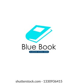 Book logo vector. Book logo template. Paper book logo