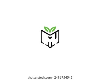 Book logo vector,book logo design illustration