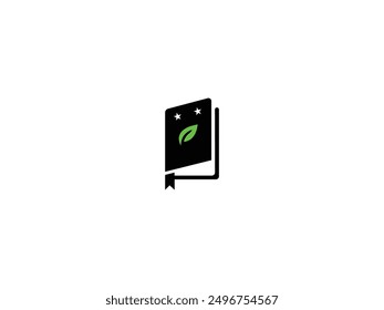 Book logo vector,book logo design illustration
