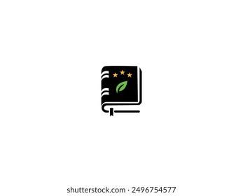 Book logo vector,book logo design illustration