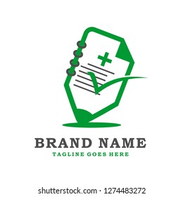 book logos and medical stationery