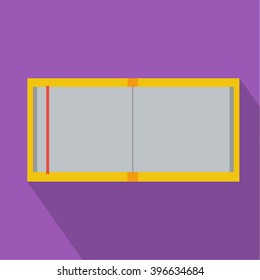 Book with long shadow