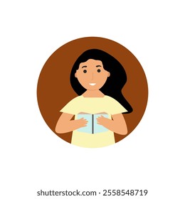 Book Lover Creative Reading Illustration for Education