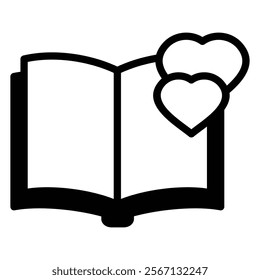 Book Lover Icon Element For Design