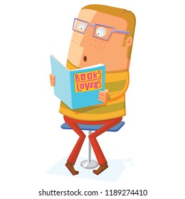 book lover read a book